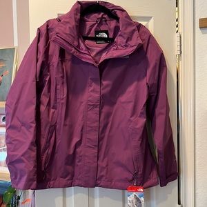 The North Face rain jacket